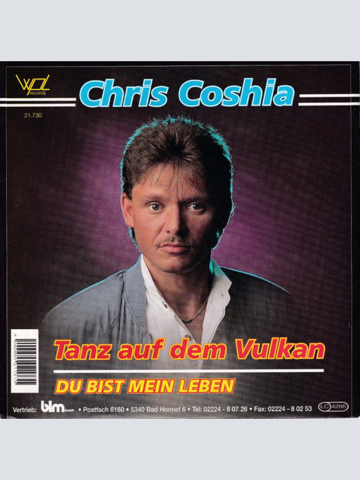 Vinyl / Chris Coshia - Tanz Auf Dem Vulkan