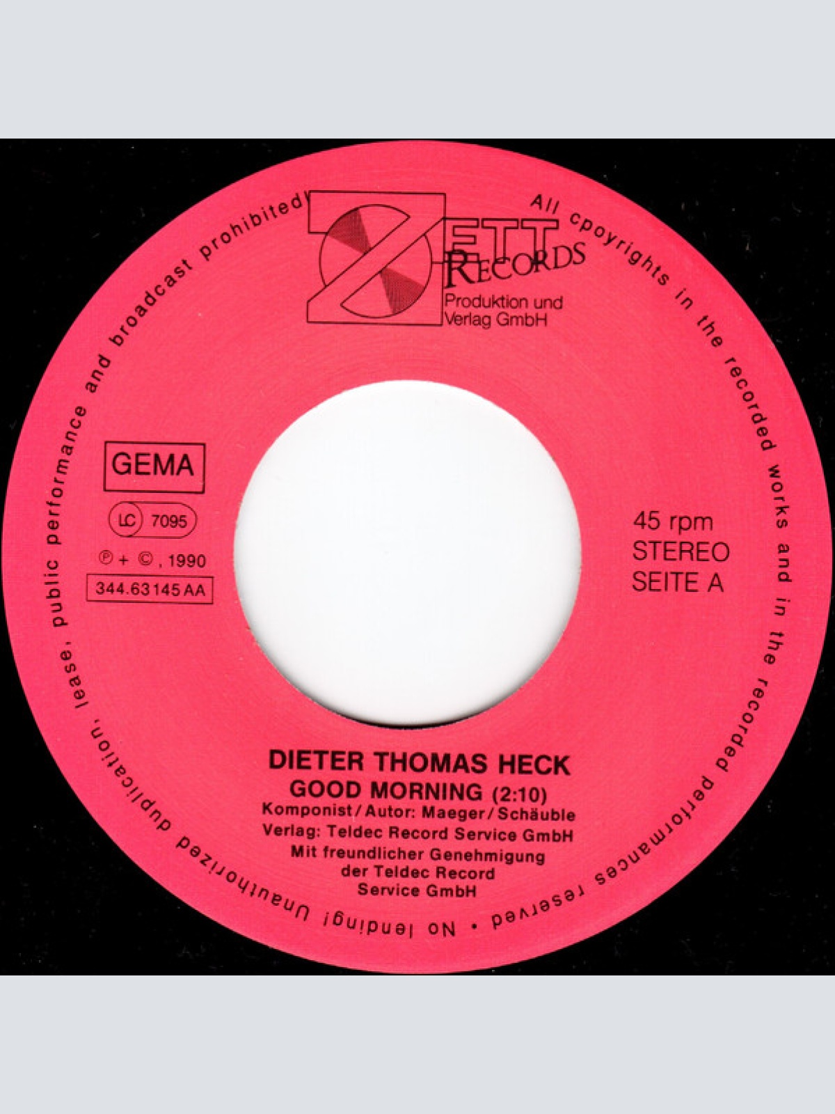 Vinyl / Dieter Thomas Heck - 20 Jahre