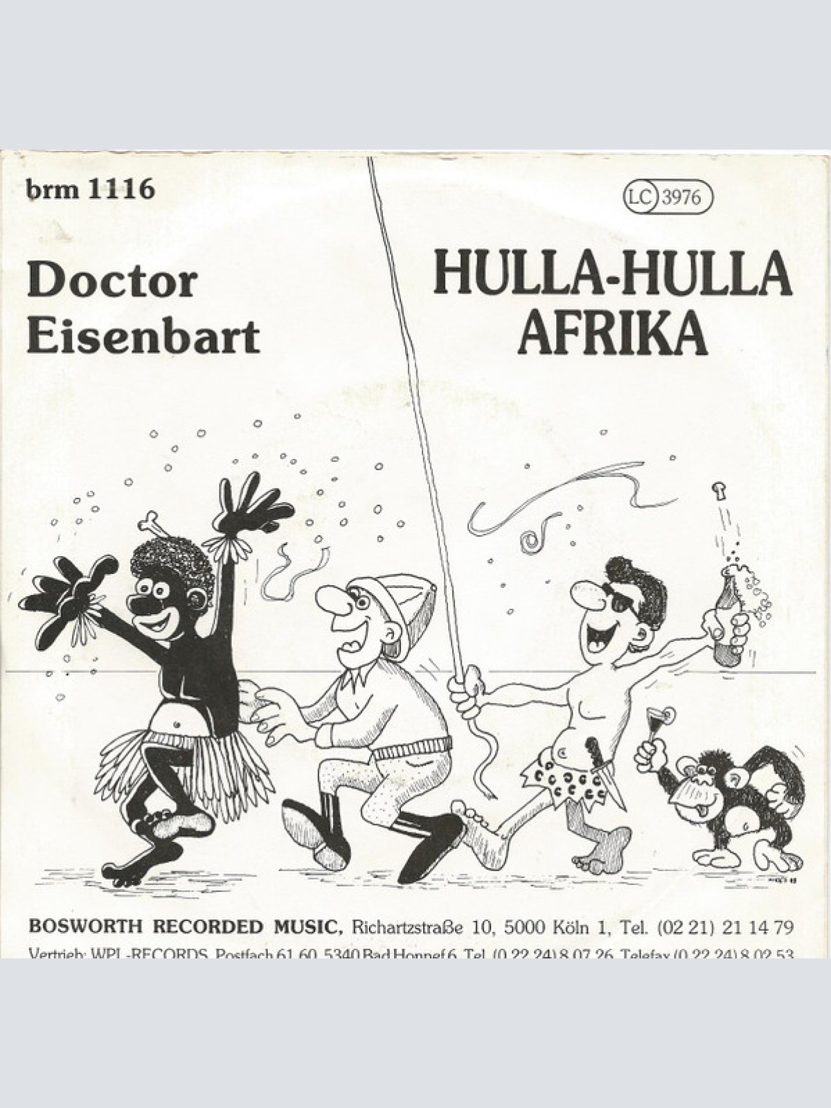 Vinyl / Doctor Eisenbart - Hulla Hulla Afrika