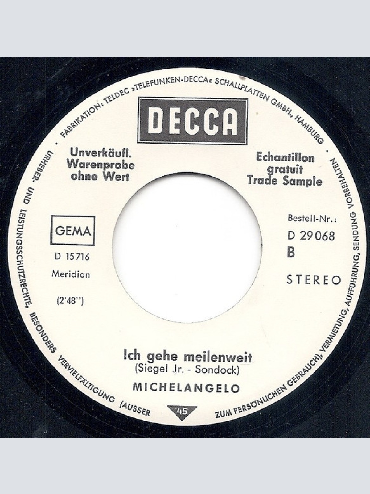 Vinyl / Michelangelo (3) - Angela-La-La