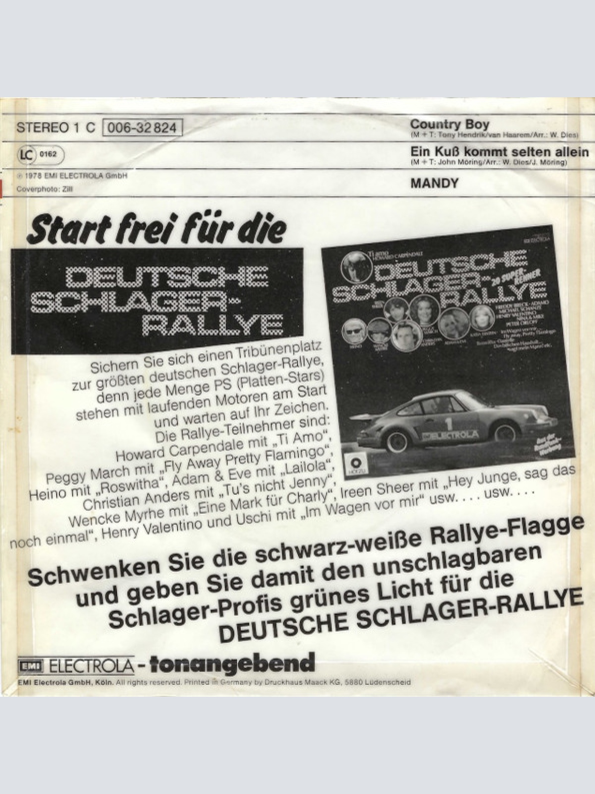 Vinyl / Mandy (13) - Country Boy