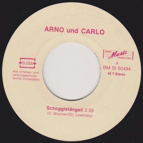 Vinyl / Arno Und Carlo - Schoggistängeli