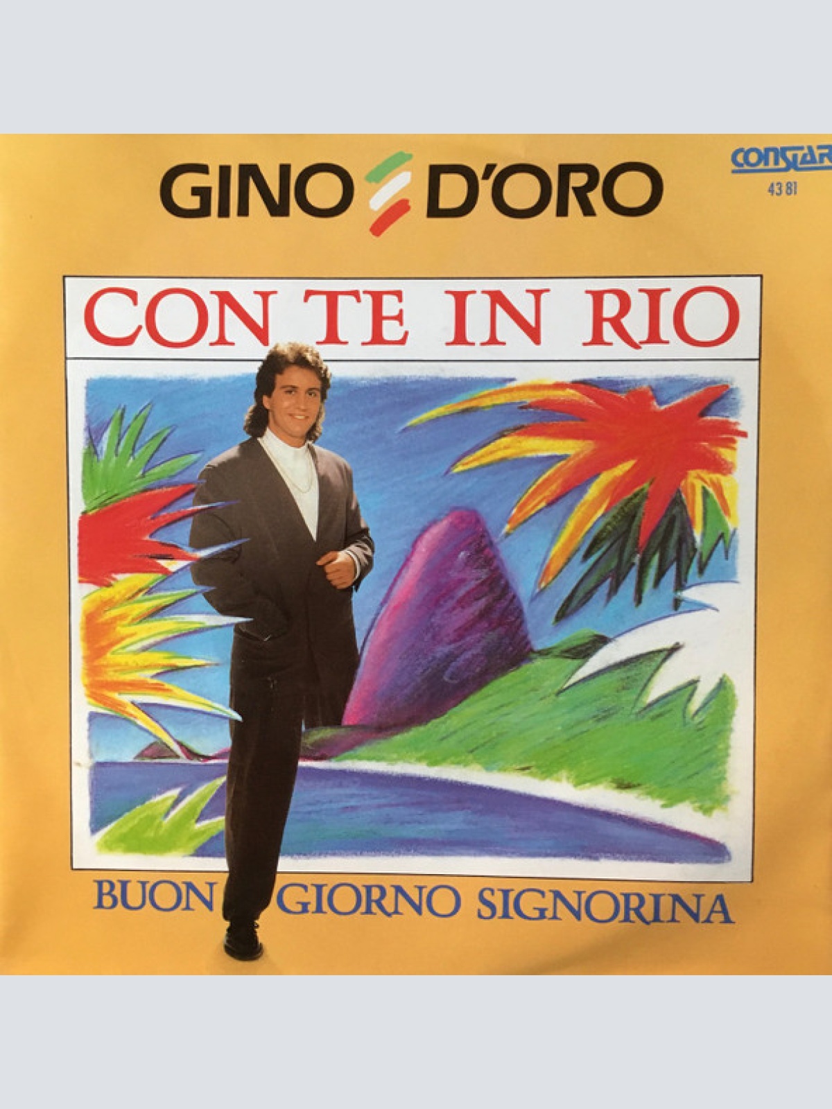 Vinyl / Gino D'Oro - Con Te In Rio