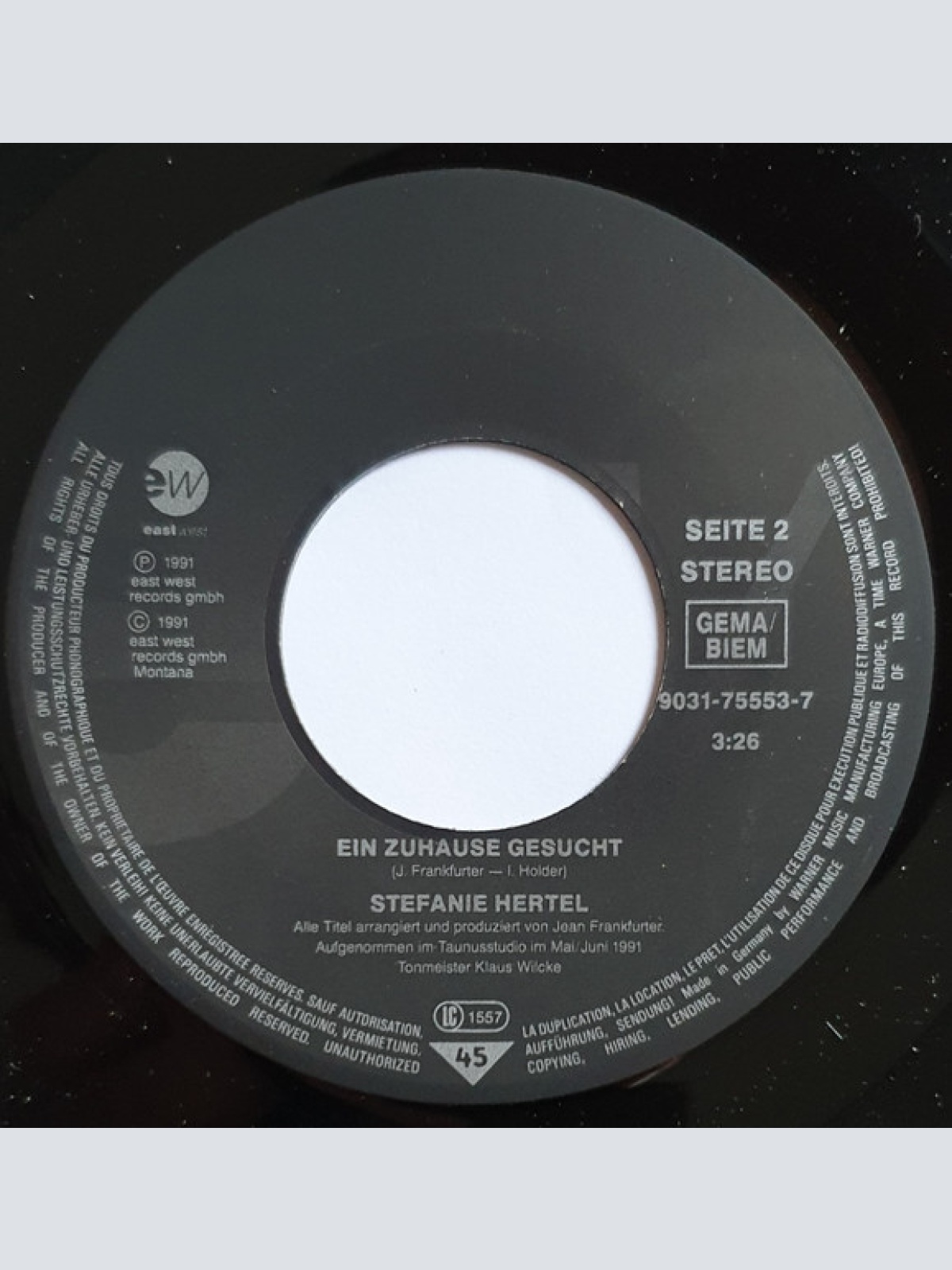 Vinyl / Stefanie* & Michael* - Jeder Braucht Sein Kuscheltier