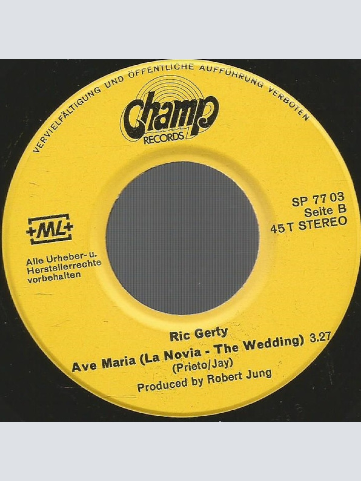 Vinyl / Ric-Gerty* - Ene Menie Menie Mo