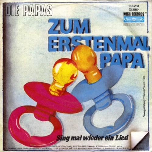 Vinyl / Die Papas - Zum Erstenmal Papa