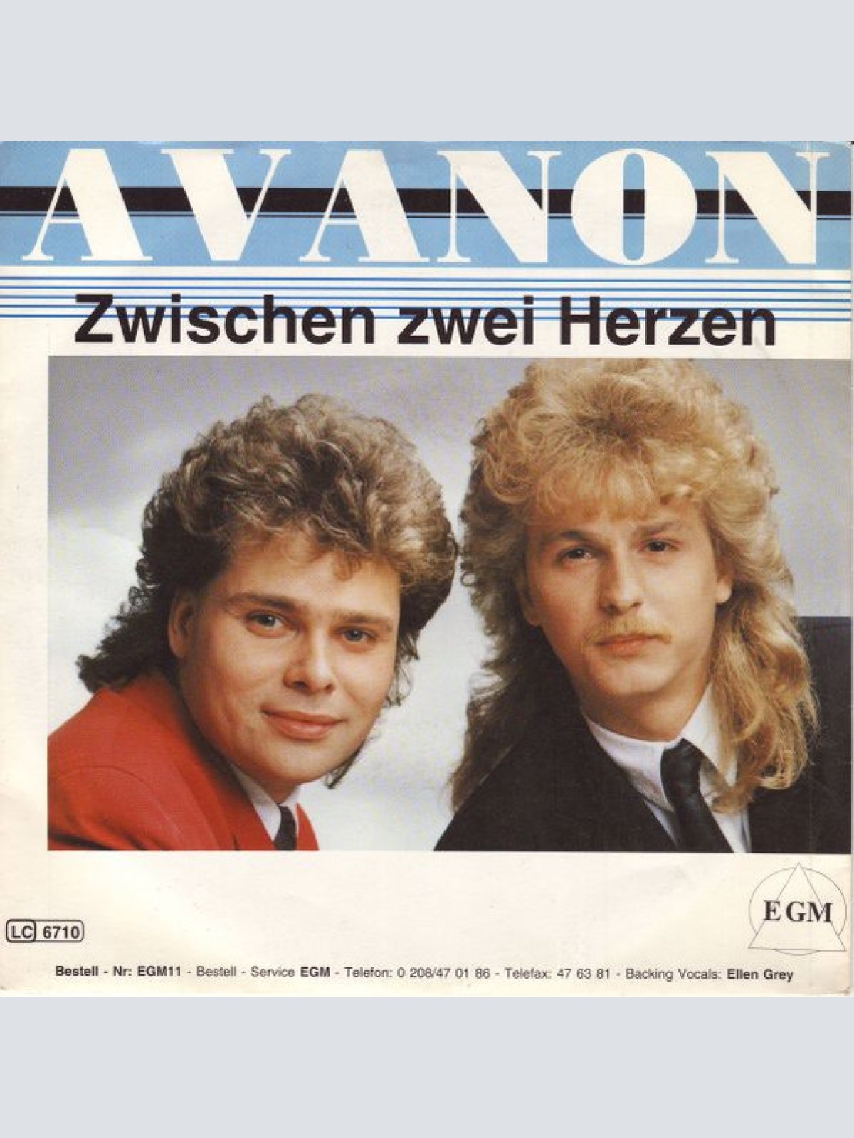 Vinyl / Avanon - Zwischen Zwei Herzen