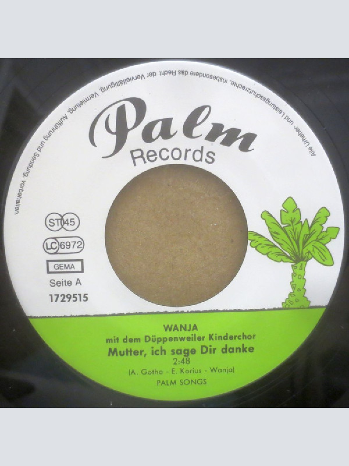 Vinyl / Wanja (4) Und Der Düppenweiler Kinderchor* - Mutter, Ich Sage Dir Danke!