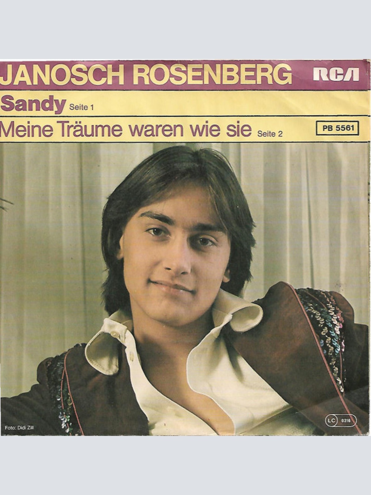 Vinyl / Janosch Rosenberg - Sandy / Meine Träume Waren Wie Sie