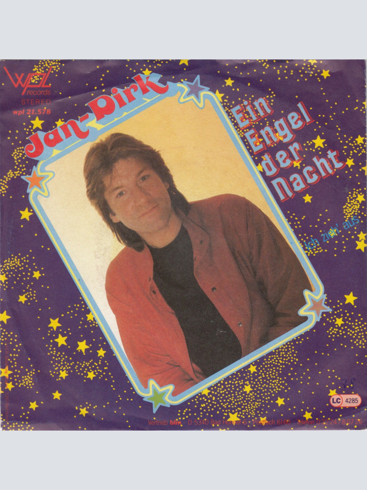 Vinyl / Jan-Dirk - Ein Engel Der Nacht