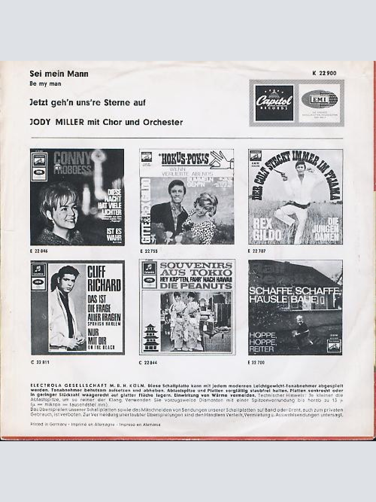 Vinyl / Jody Miller - Sei Mein Mann