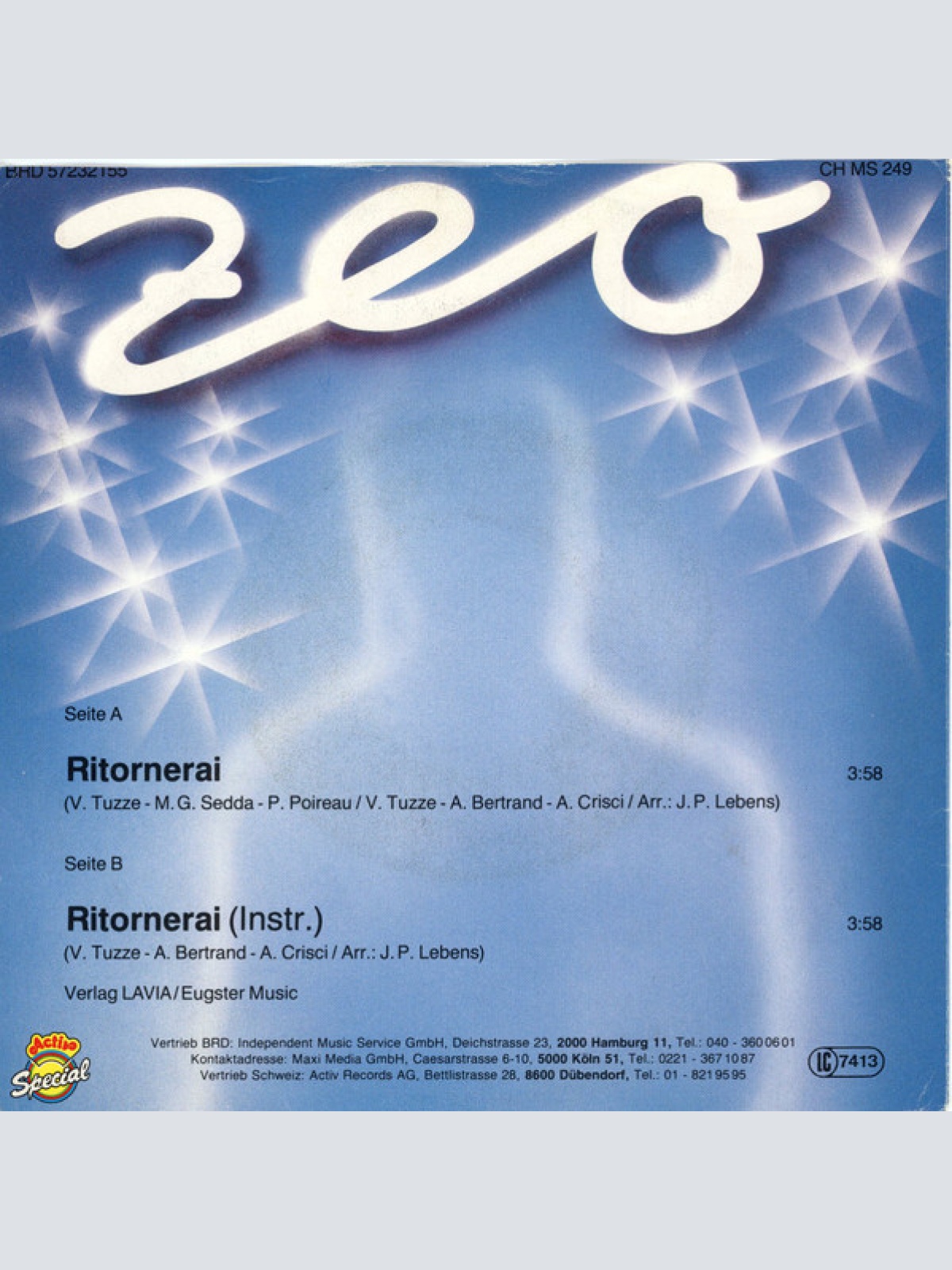Vinyl / Zeo (8) - Ritornerai
