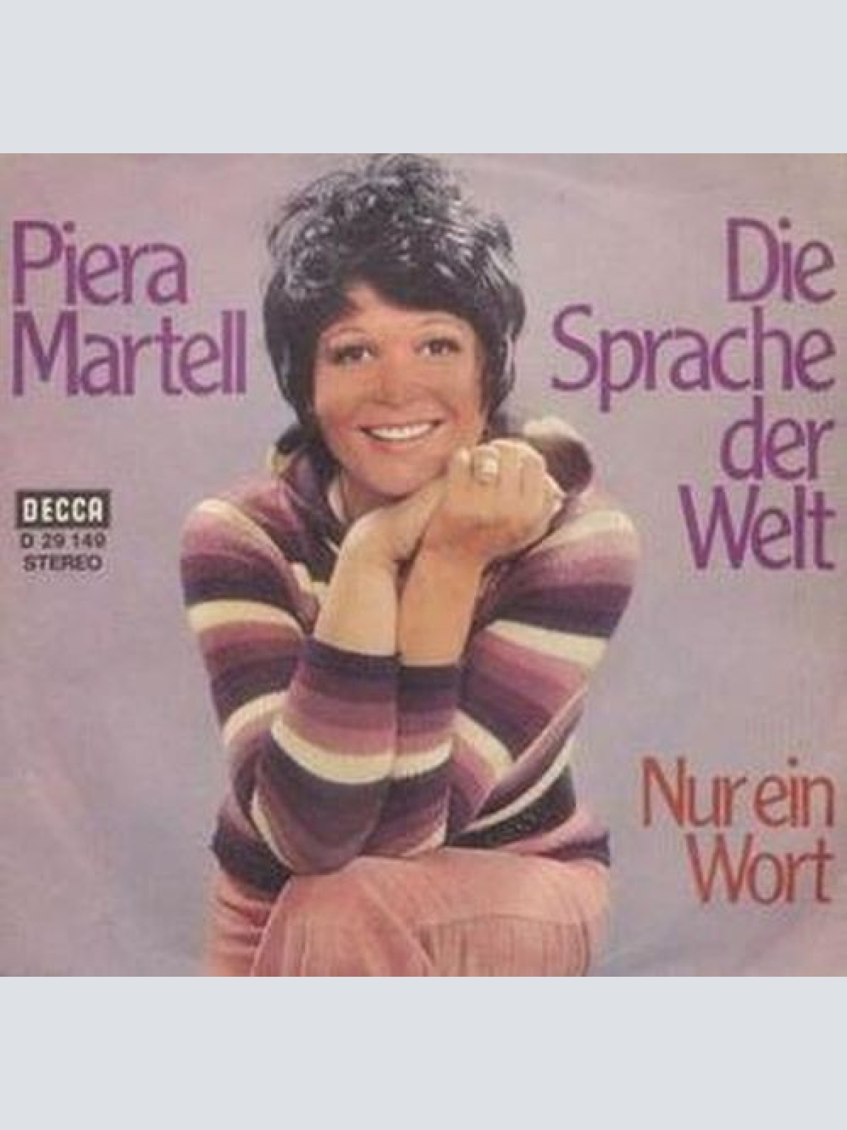 Vinyl / Piera Martell - Die Sprache Der Welt