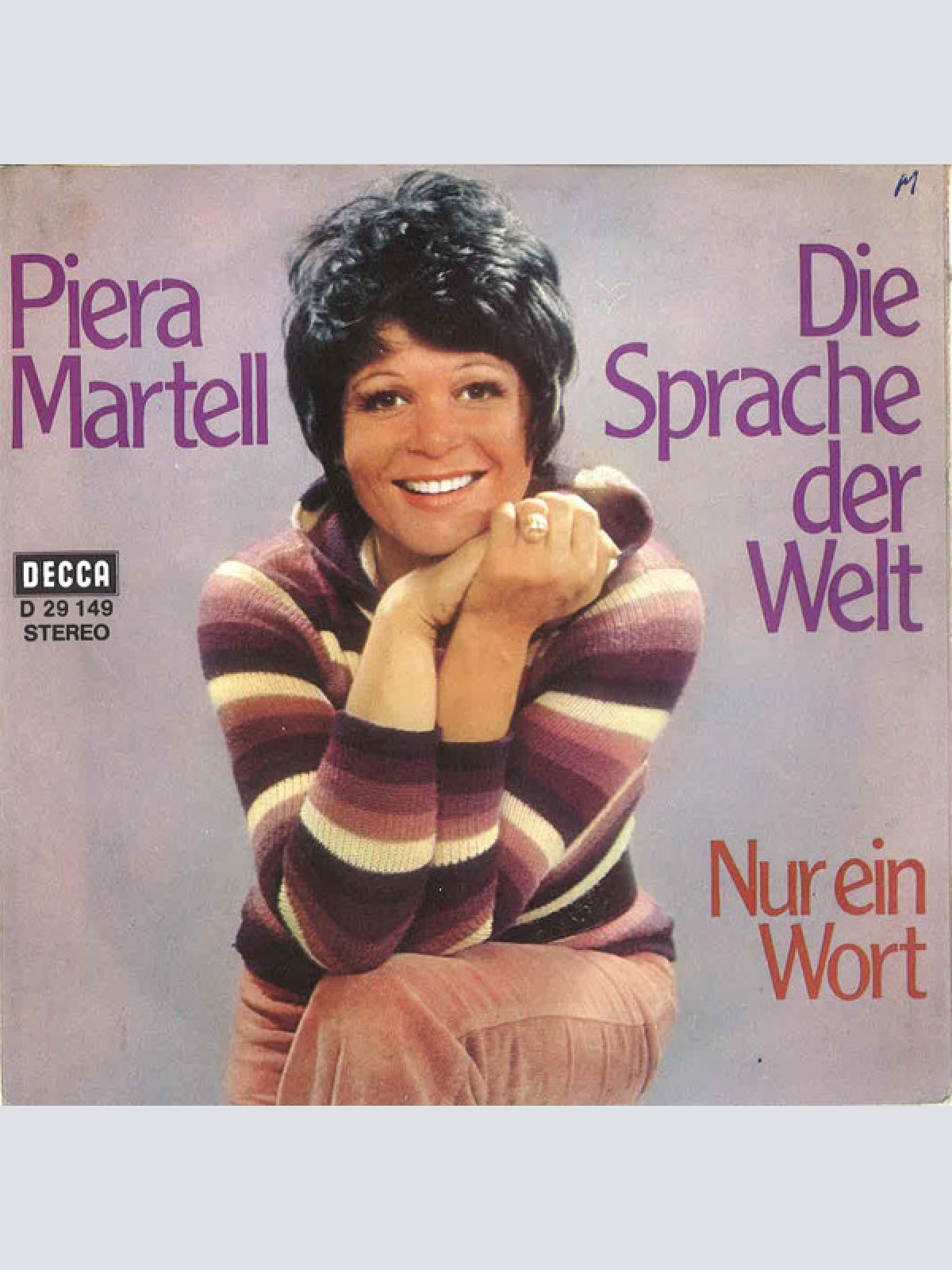 Vinyl / Piera Martell - Die Sprache Der Welt