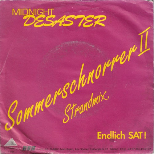 Vinyl / Midnight Desaster - Sommerschnorrer II