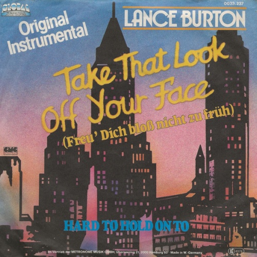 Vinyl / Lance Burton - Take That Look Off Your Face