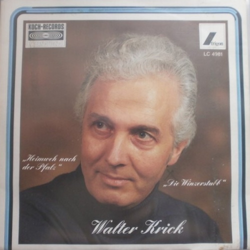 Vinyl / Walter Krick - Die Winzerstubb'