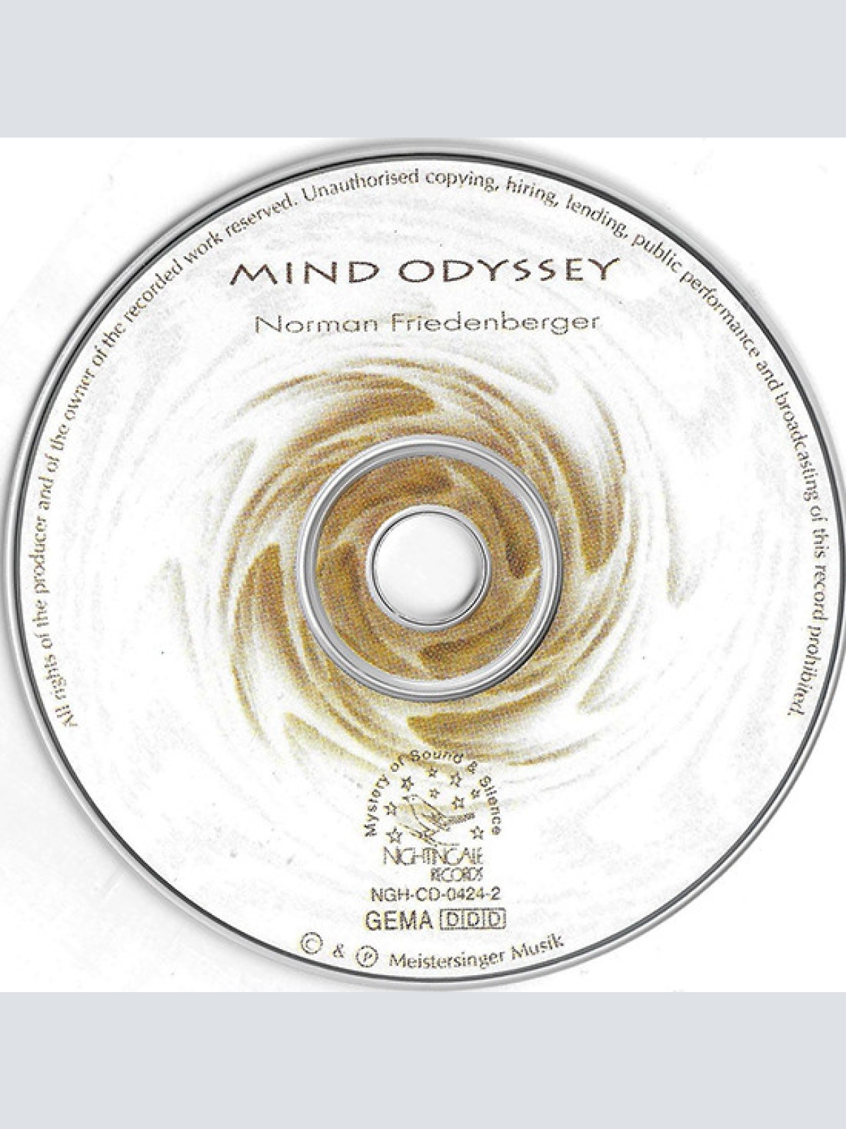 CD / Norman Friedenberger - Mind Odyssey