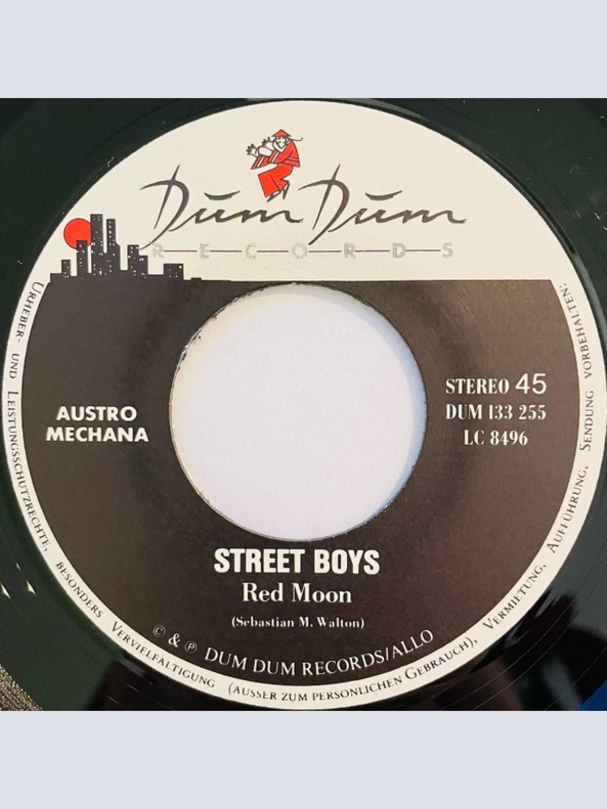 Vinyl / Street Boys - Red Moon
