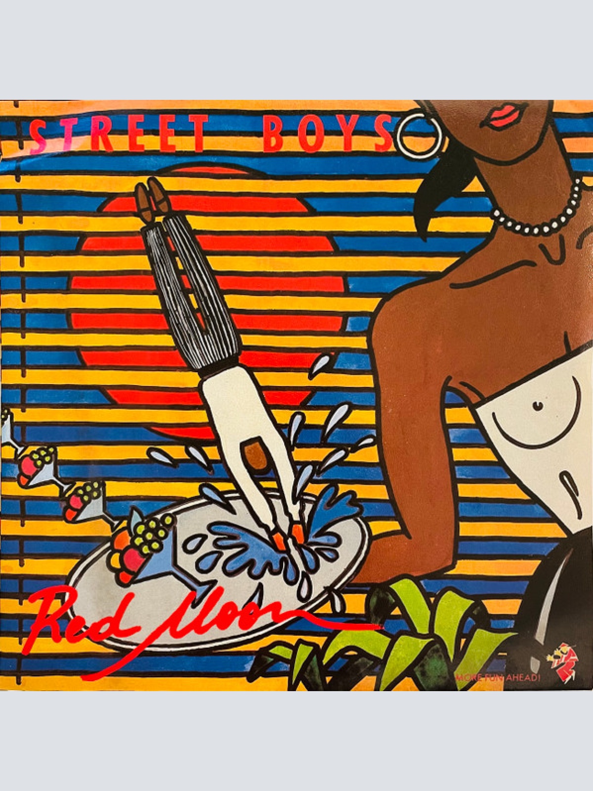 Vinyl / Street Boys - Red Moon