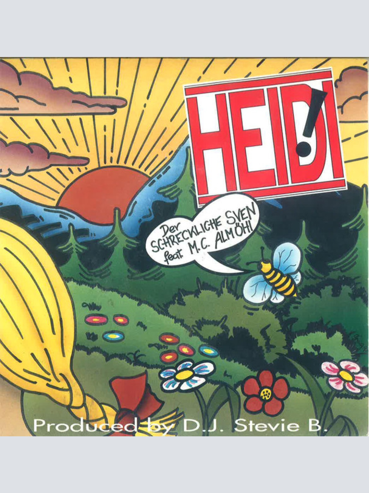 Vinyl / Der Schreckliche Sven Feat. M.C. Alm-Öhi - Heidi!