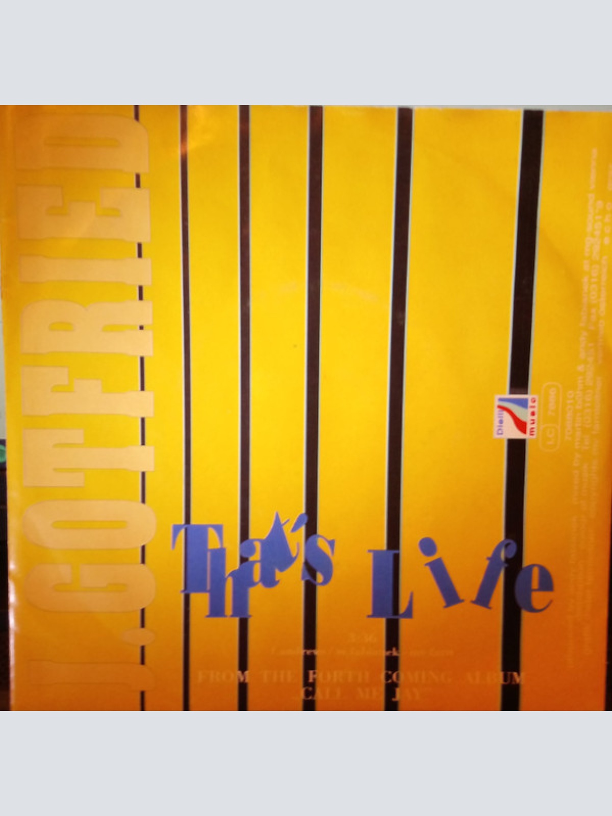 Vinyl / J. Gotfried - That's Life