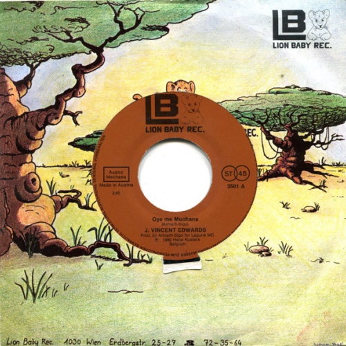 Vinyl / J. Vincent Edwards / Electric-Sound - Oye Me Muchana / Lover's Concerto