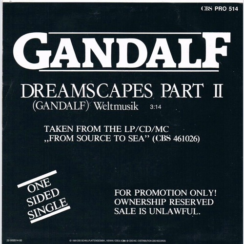 Vinyl / Gandalf - Dreamscapes Part II