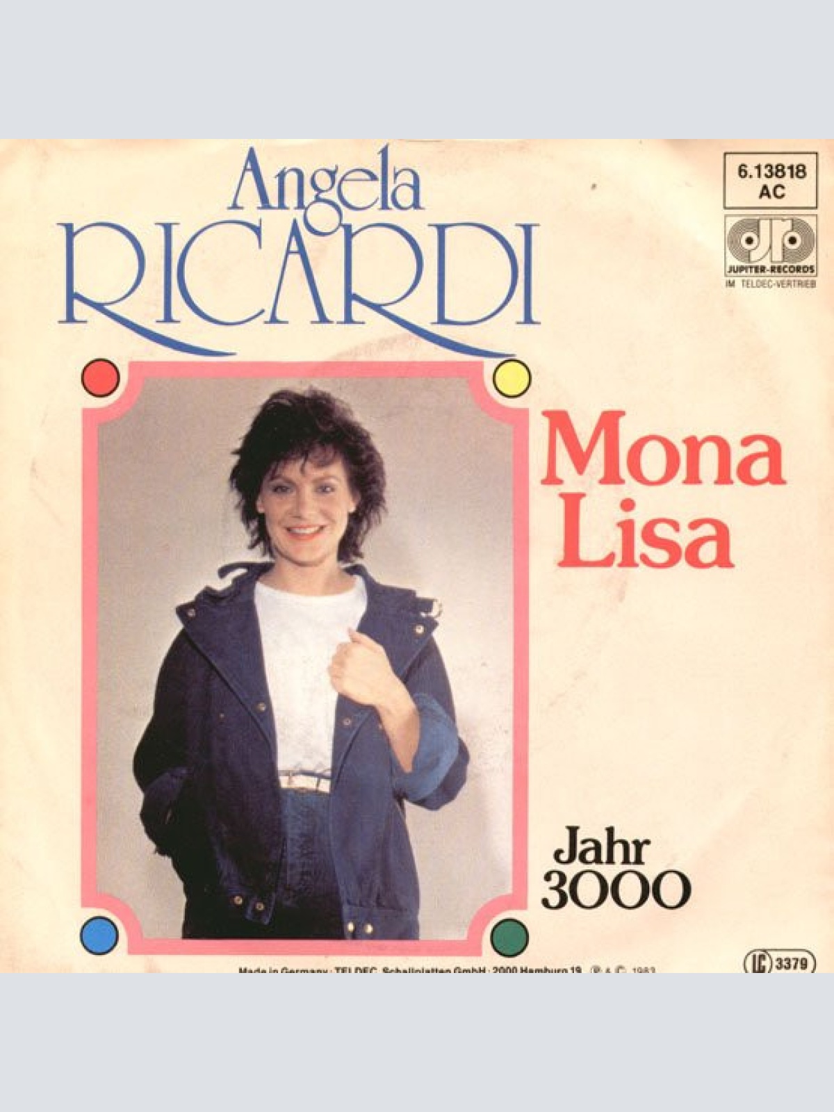 Vinyl / Angela Ricardi - Mona Lisa