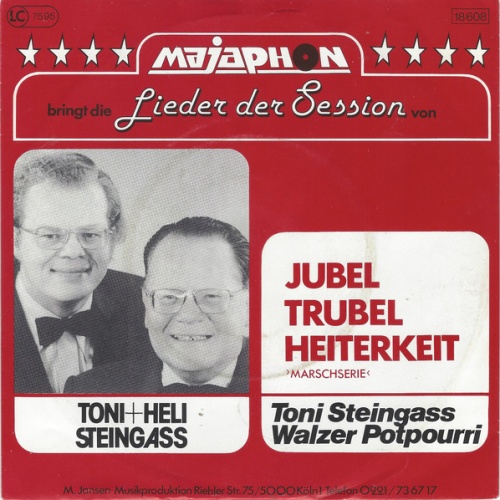 Vinyl / Toni Und Heli Steingass* - Jubel - Trubel - Heiterkeit