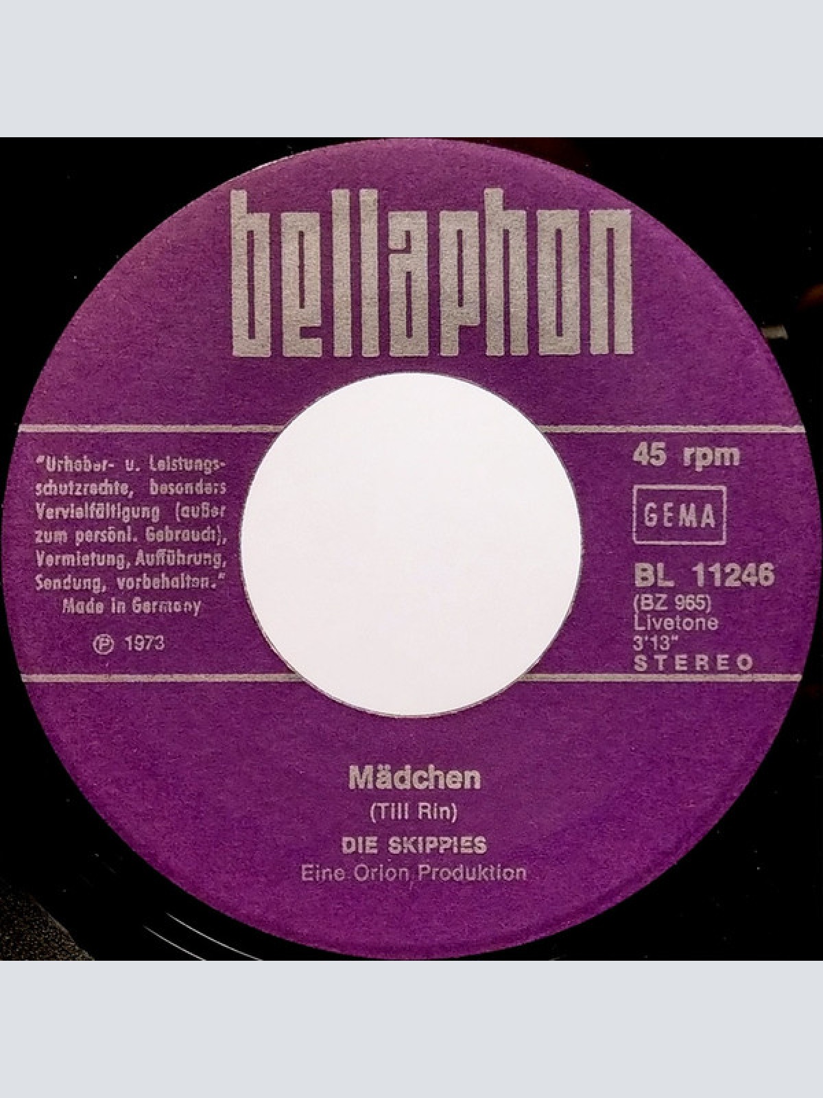 Vinyl / Die Skippies (2) - Mädchen