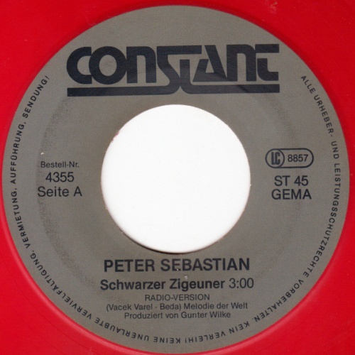 Vinyl / Peter Sebastian - Schwarzer Zigeuner
