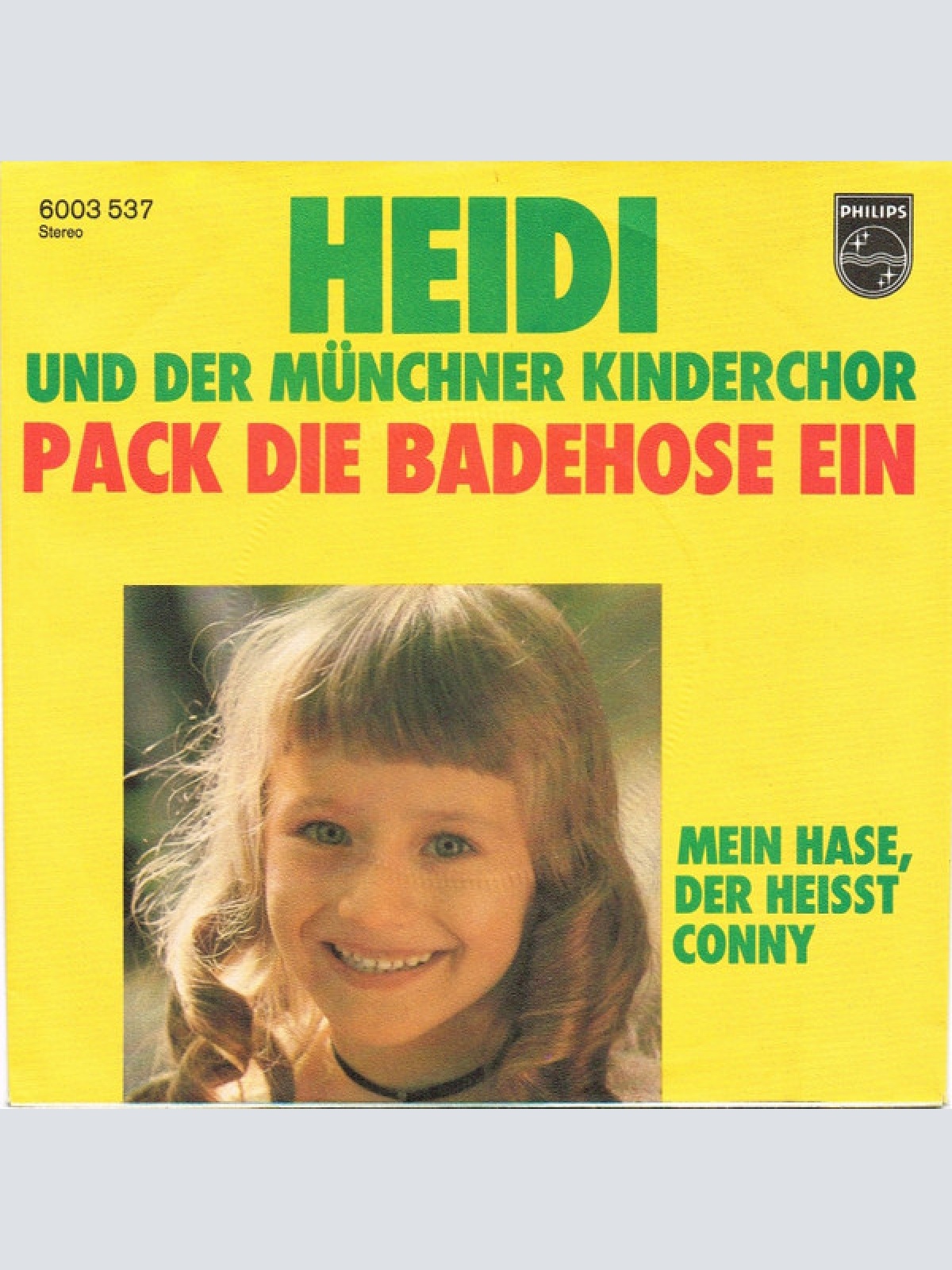 Vinyl / Heidi (20) Und Der Münchner Kinderchor - Pack Die Badehose Ein