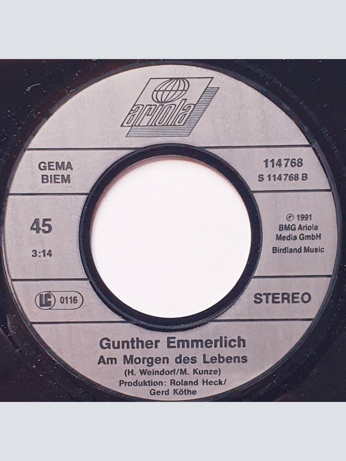 Vinyl / Gunther Emmerlich - Lady
