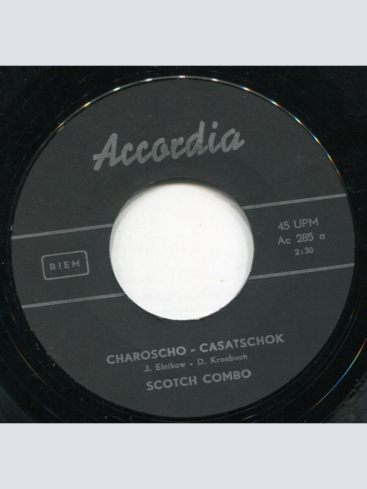 Vinyl / Scotch Combo - Charoscho Casatschok