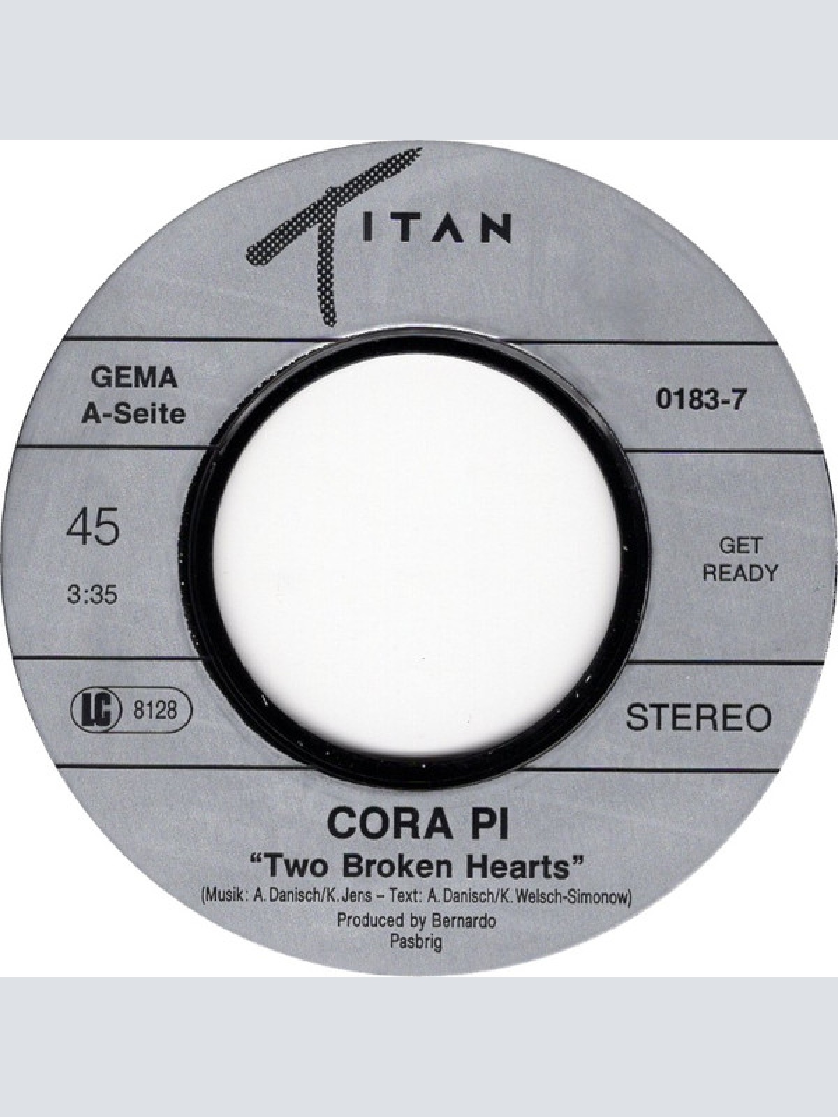 Vinyl / Cora Pi - Two Broken Hearts