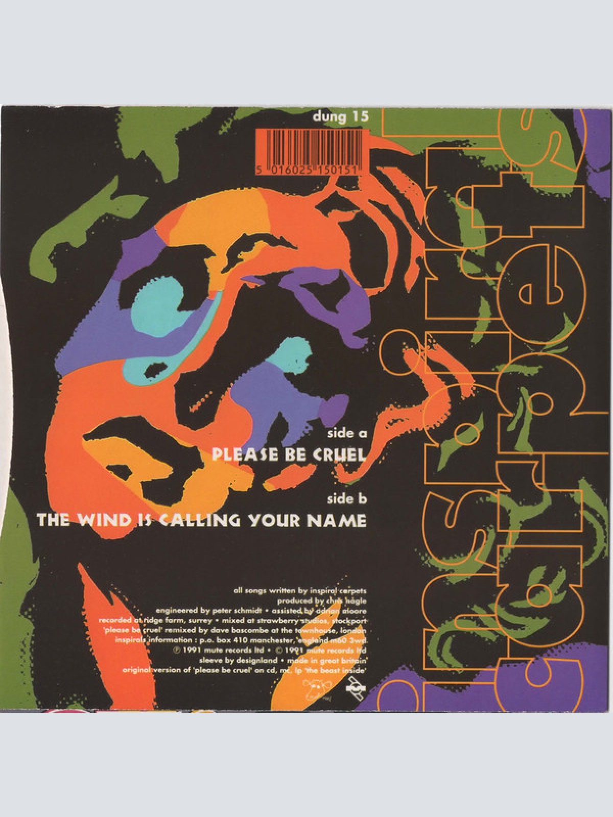 Vinyl / Inspiral Carpets - Please Be Cruel