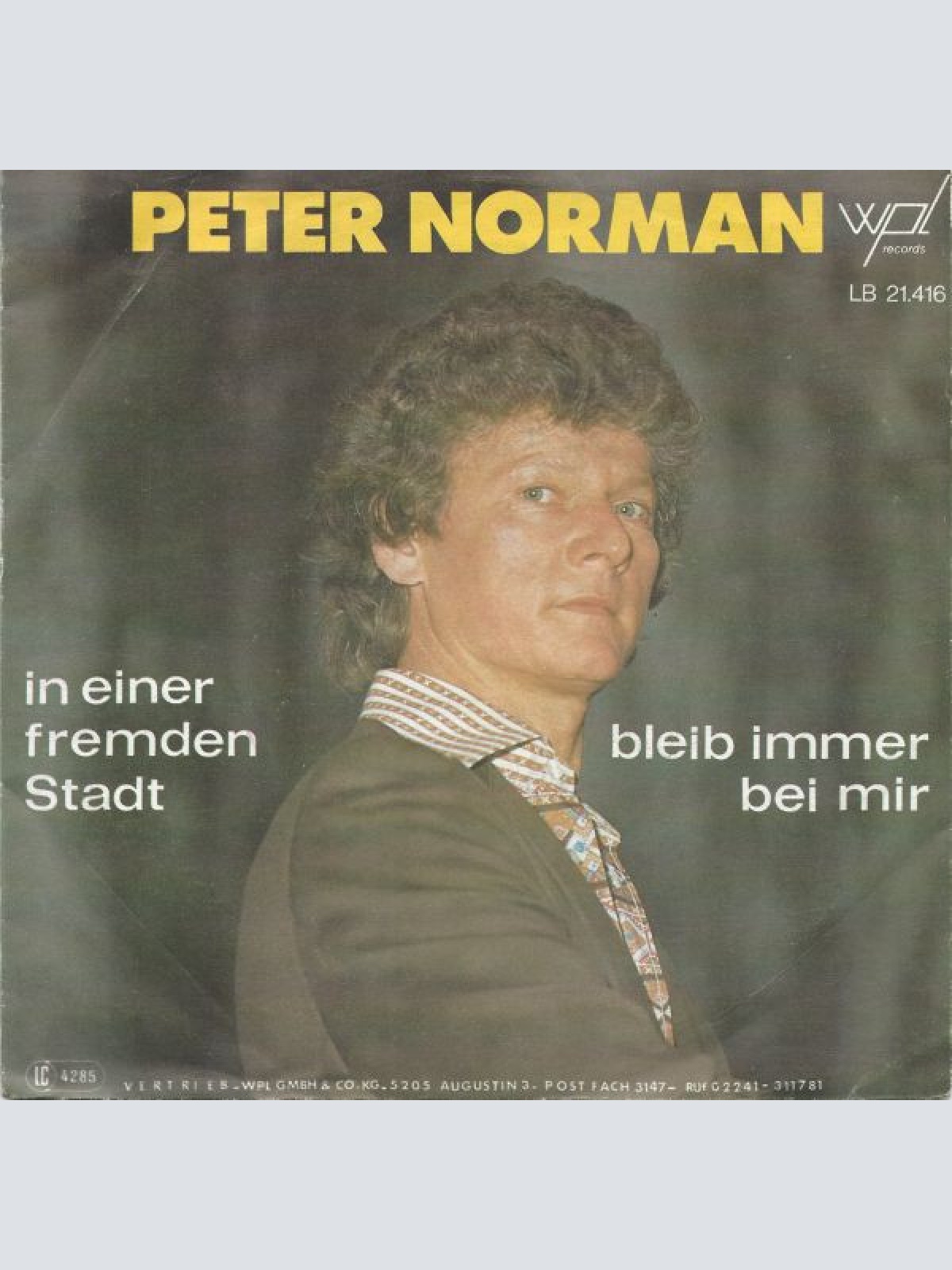 Vinyl / Peter Norman (2) - Bleib Immer Bei Mir