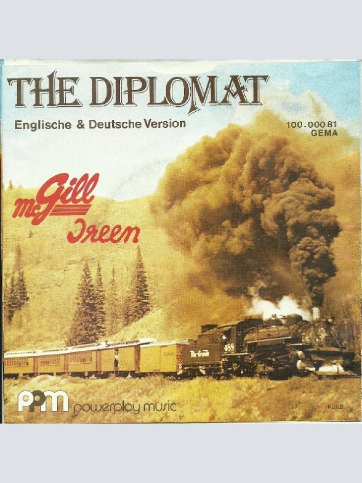 Vinyl / Mc Gill & Ireen - The Diplomat
