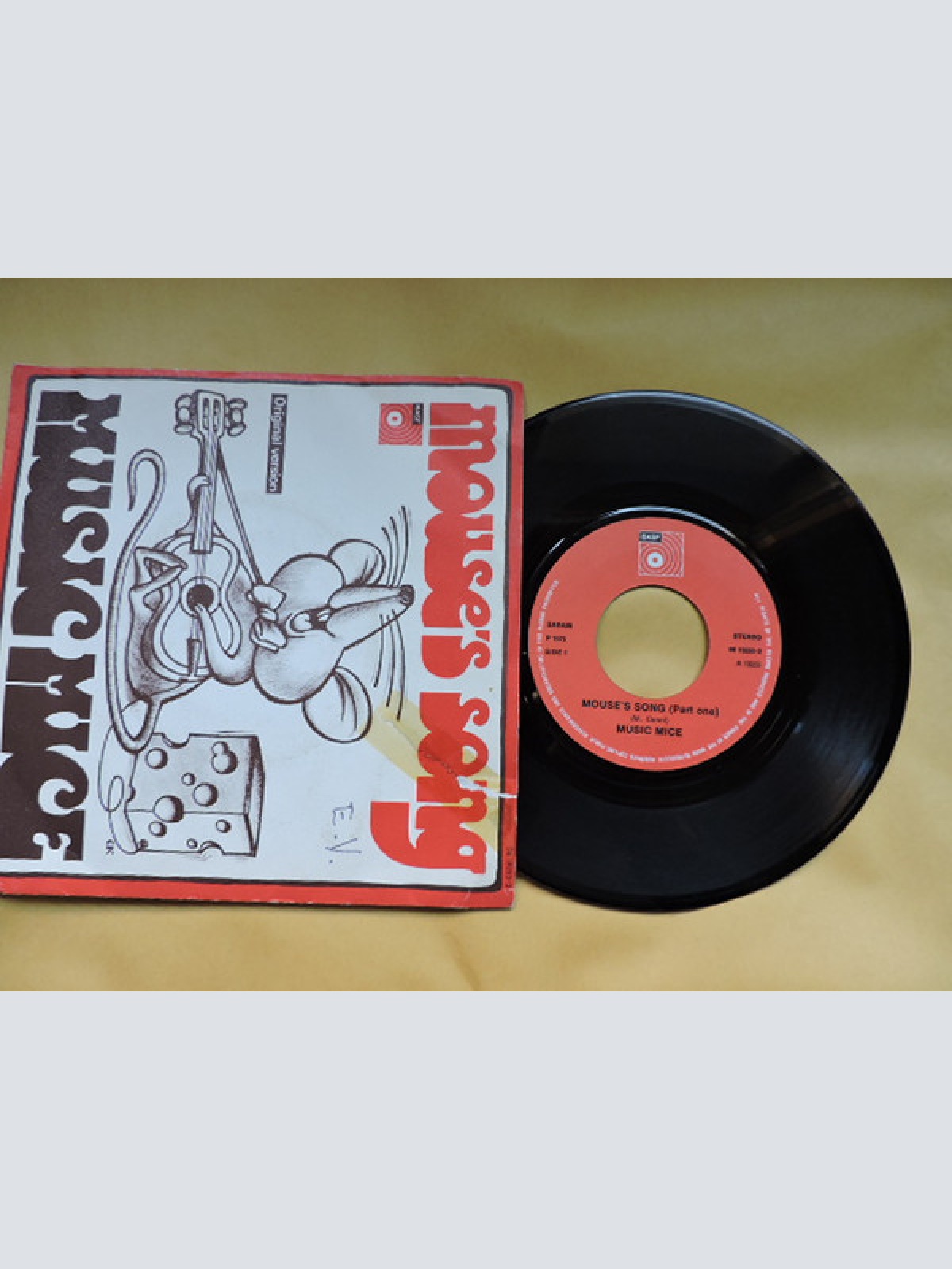 Vinyl / Music Mice - Mouse's Song