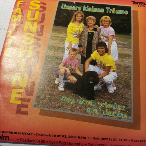 Vinyl / Familie Sunshine - Unsere Kleinen Träume