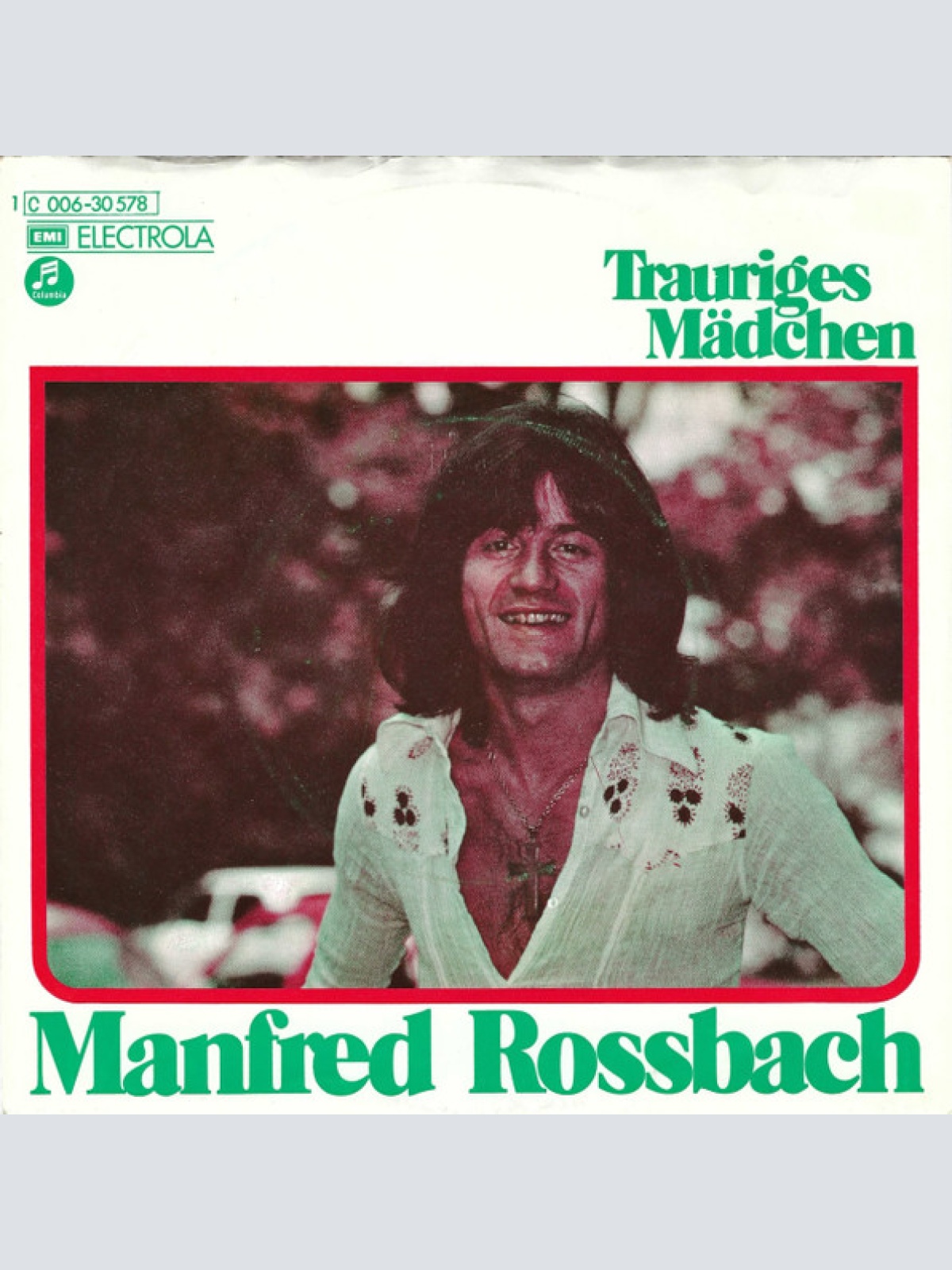 Vinyl / Manfred Rossbach - Trauriges Mädchen