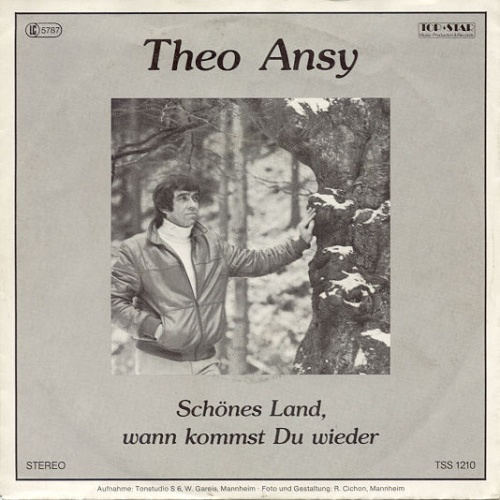 Vinyl / Theo Ansy - Schönes Land Wann Kommst Du Wieder