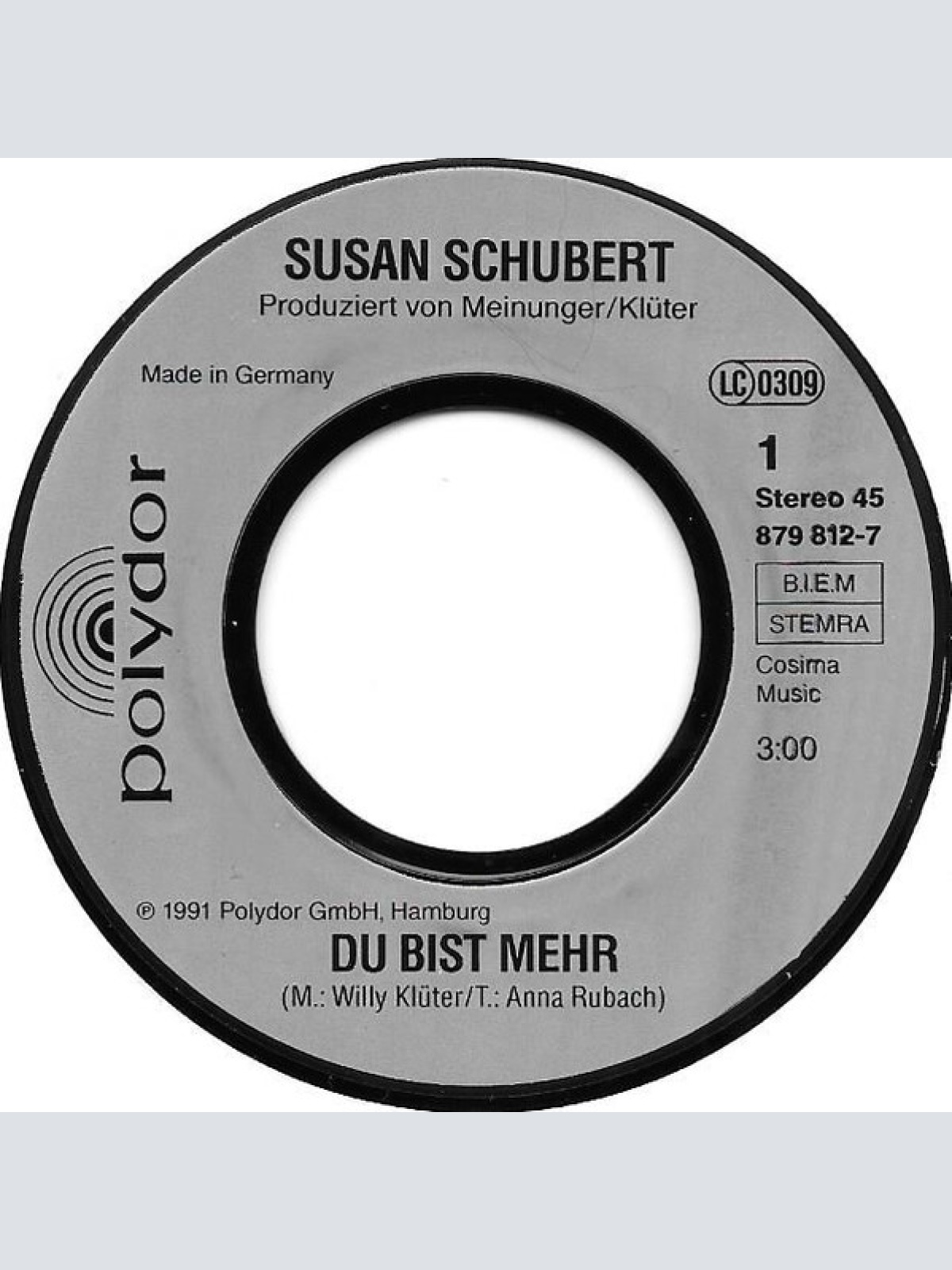 Vinyl / Susan Schubert - Du Bist Mehr