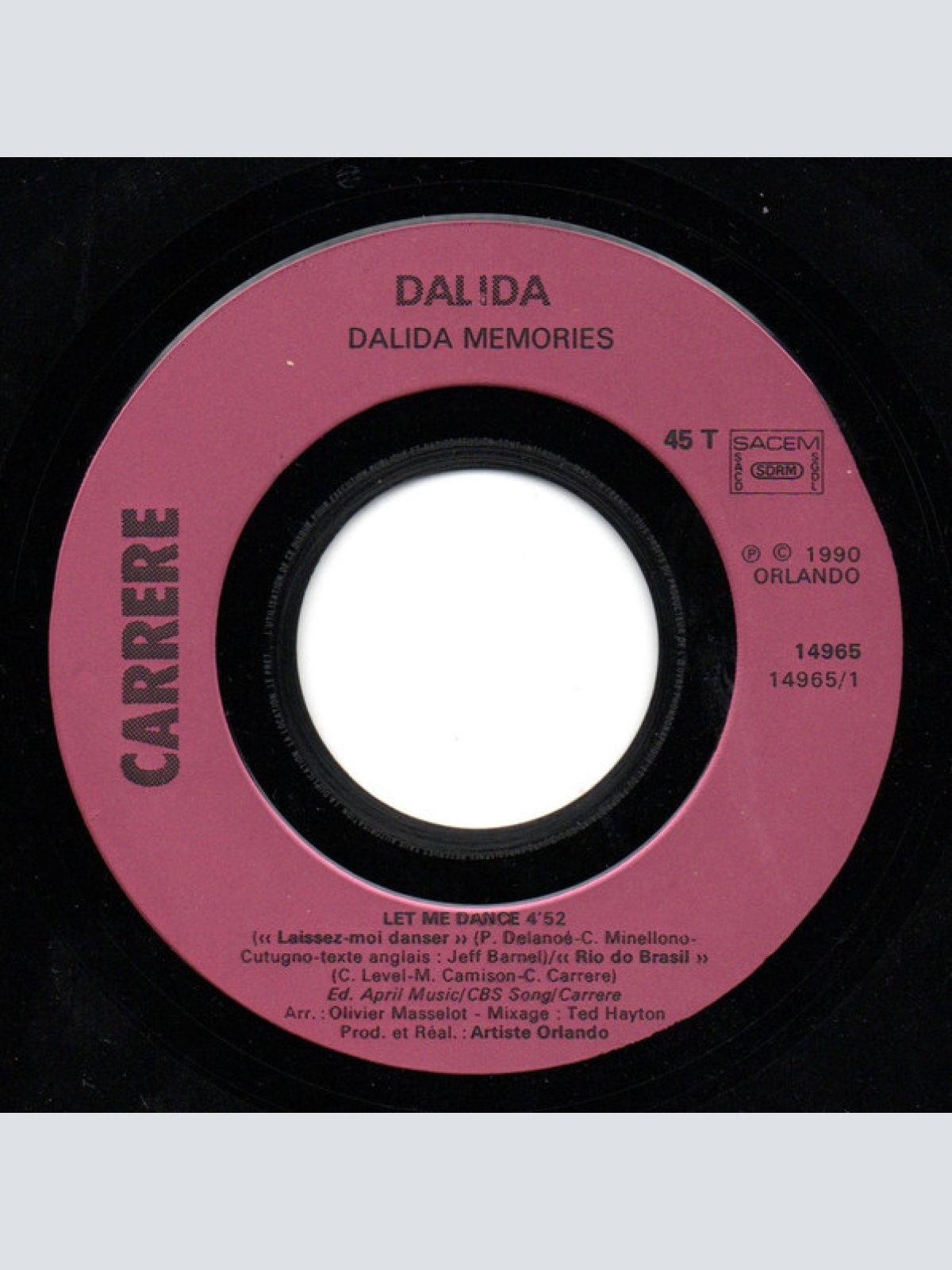 Vinyl / Dalida - Dalida Memories