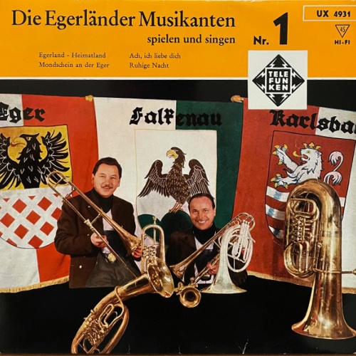 Vinyl / Die Egerländer Musikanten* - Die Egerländer Musikanten Spielen Und Singen - Nr.1