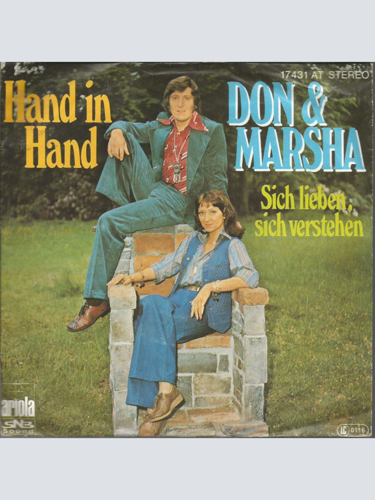 Vinyl / Don & Marsha - Hand In Hand