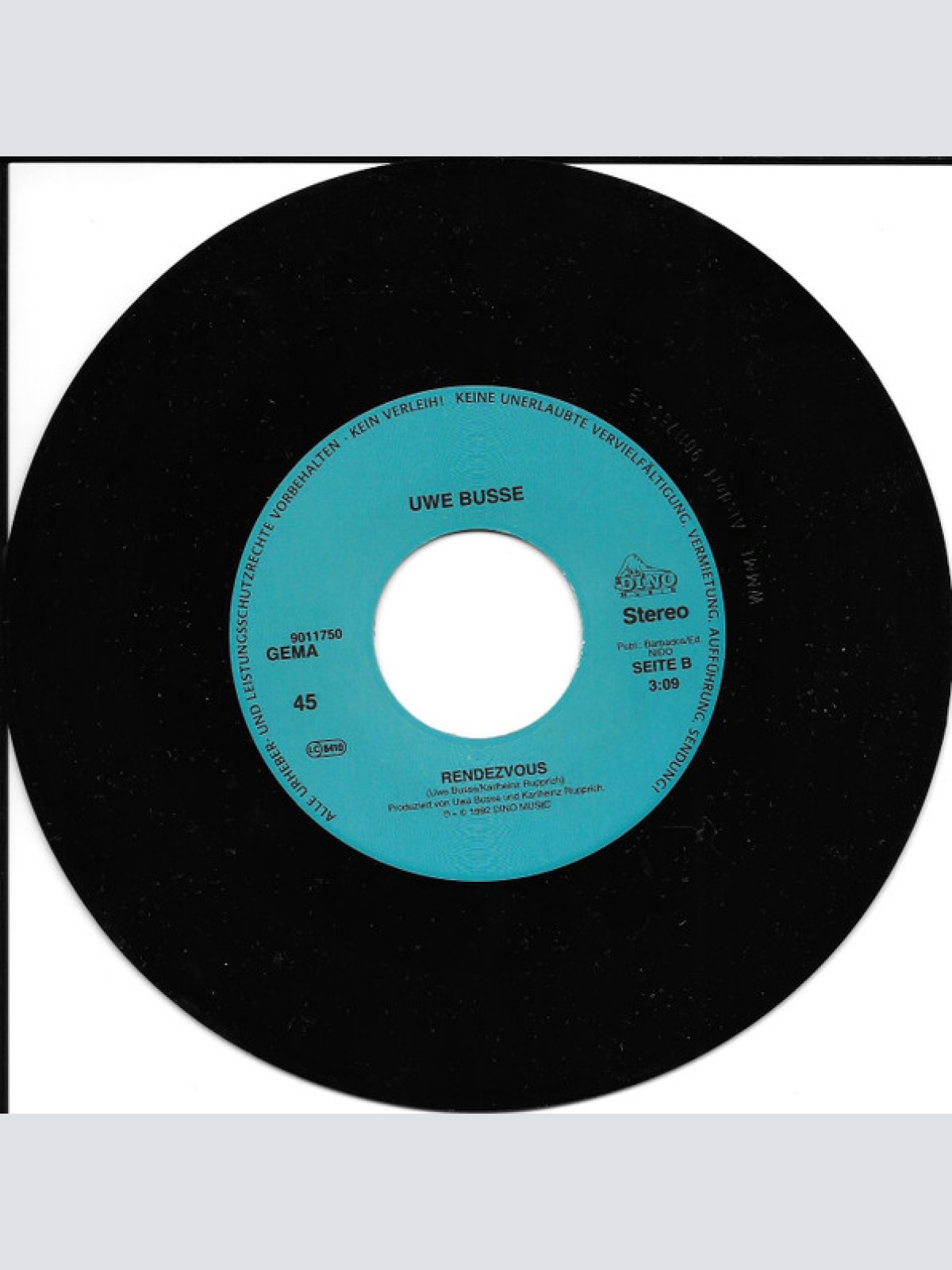 Vinyl / Uwe Busse - Ein Herz Voll Zärtlichkeit