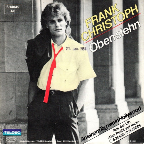 Vinyl / Frank Christoph - Oben Stehn