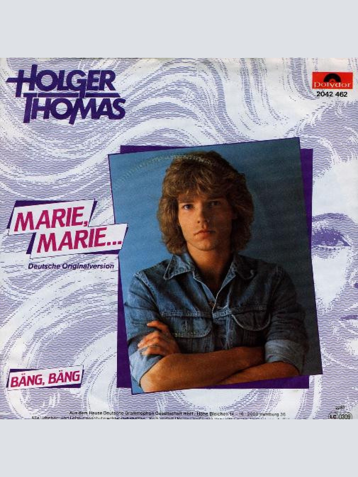 Vinyl / Holger Thomas - Marie, Marie